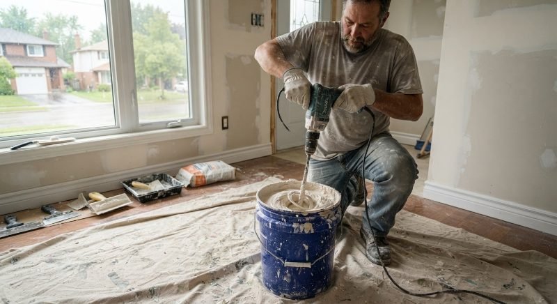 Drywall project in Cambridge