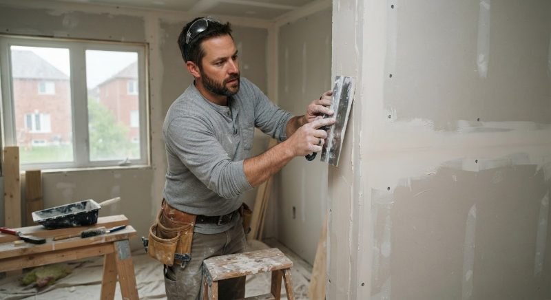 Drywall project in Cambridge