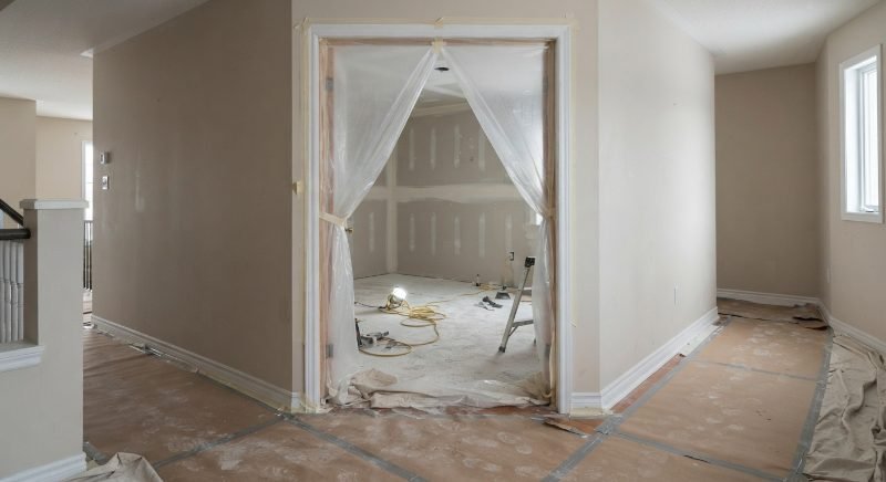 Drywall project in Cambridge